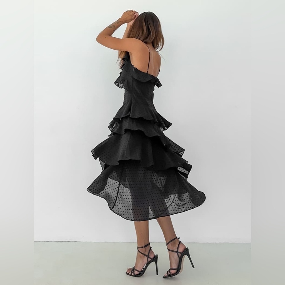 Rumored Cha Cha Midi Dress